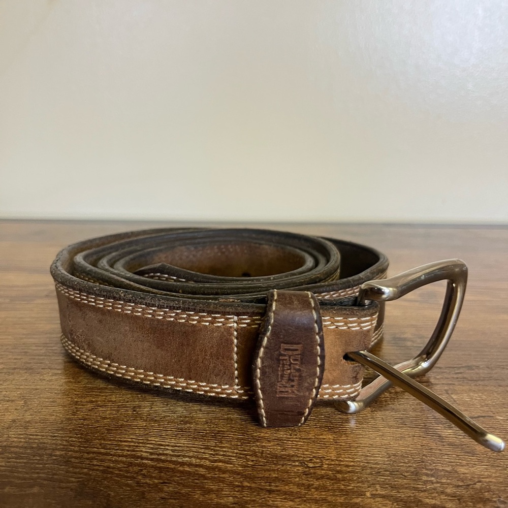 Men's Brown Leather Belt